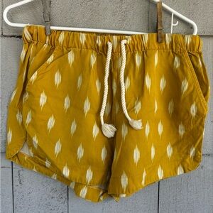 UpWest All Around Shorts Golden Yellow Size M
